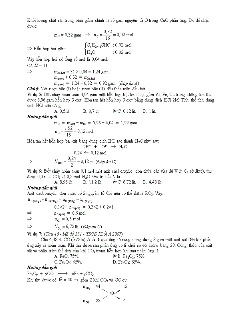 image for page Các phương pháp giải bài tập Hoá