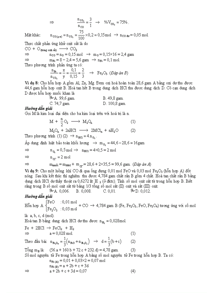 image for page Các phương pháp giải bài tập Hoá