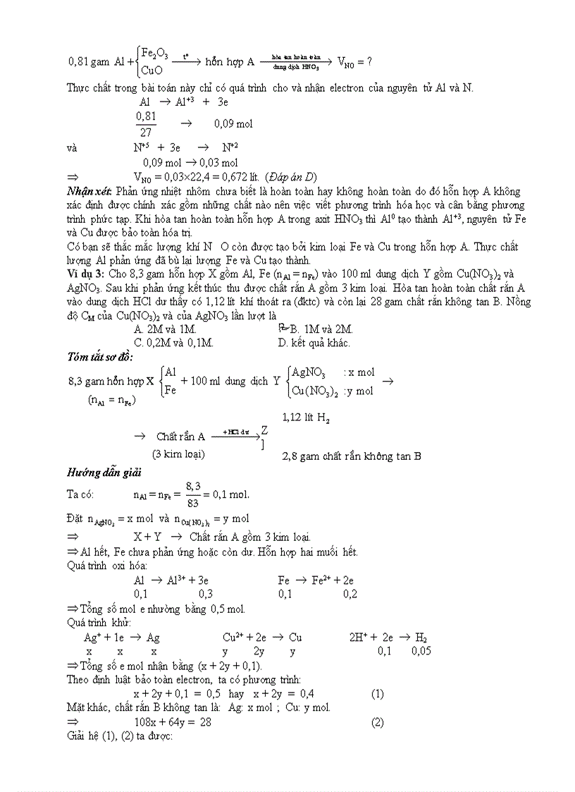 image for page Các phương pháp giải bài tập Hoá