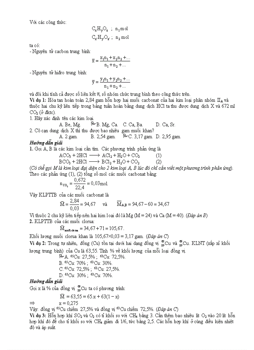 image for page Các phương pháp giải bài tập Hoá