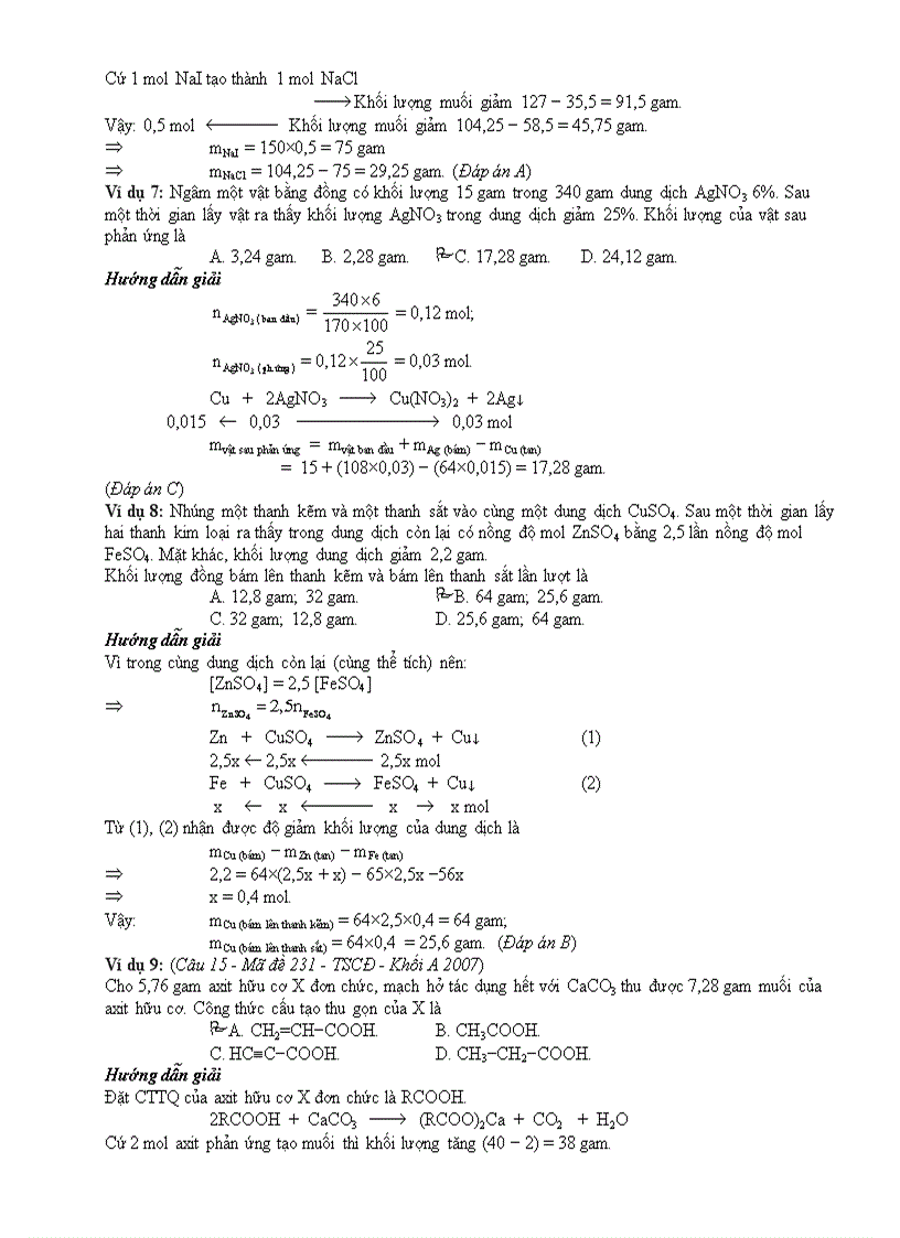 image for page Các phương pháp giải bài tập Hoá