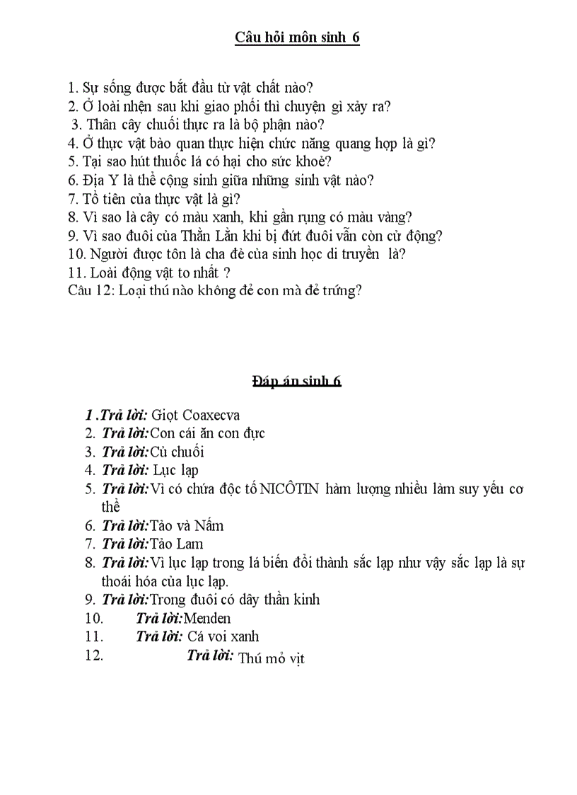 image for page Câu hỏi ngoại khóa hóa 9