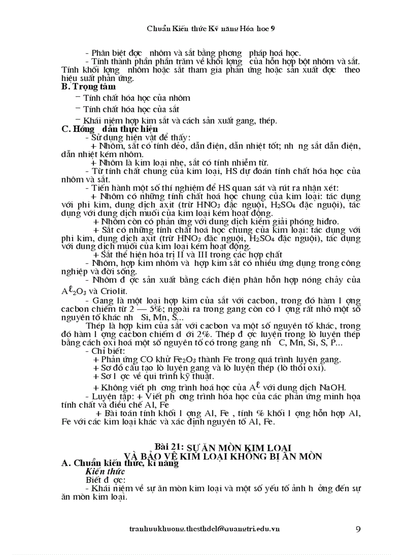 image for page Chuan kien thuc hoa học 9 doc