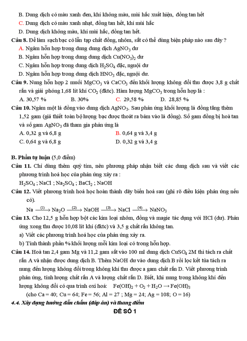 image for page Chuẩn kiến thức kỹ năng
