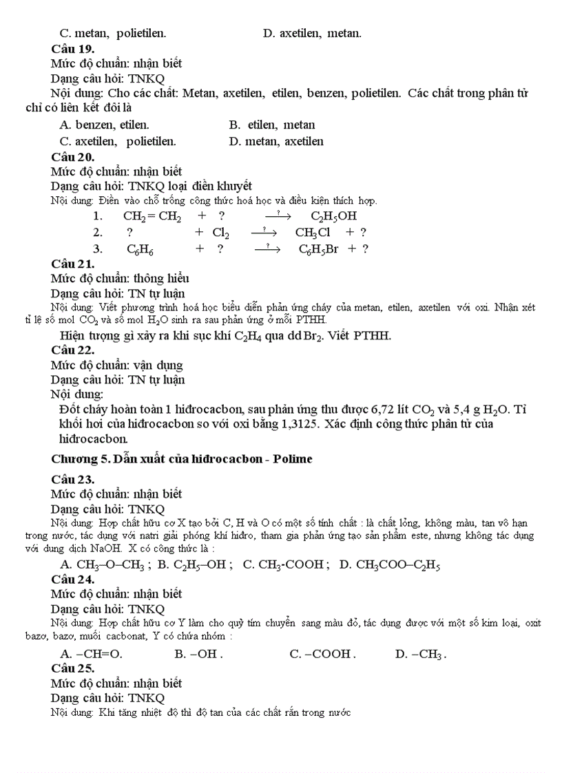 image for page Chuẩn kiến thức kỹ năng