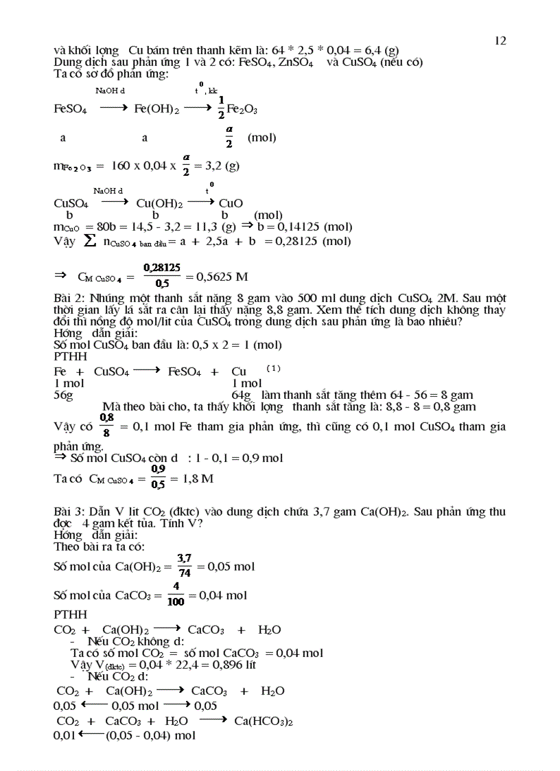 image for page Chuyên bồi dưỡng học sinh giỏi hóa 9 II