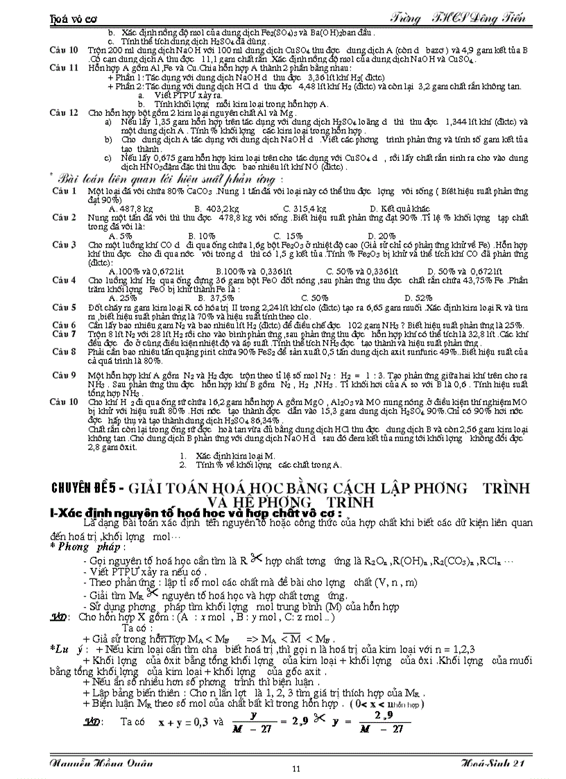 image for page Chuyên đề BD HSG 9 vô cơ