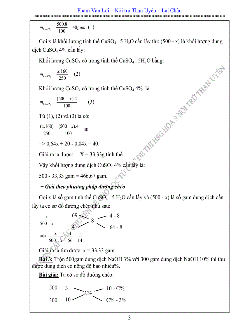 image for page Chuyên đề bồi dưỡng HSG hóa 9 được chọn lọc từ các đề thi HSG