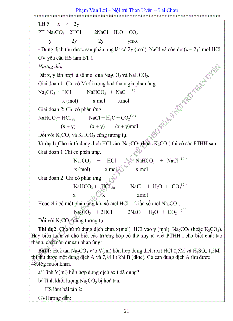 image for page Chuyên đề bồi dưỡng HSG hóa 9 được chọn lọc từ các đề thi HSG