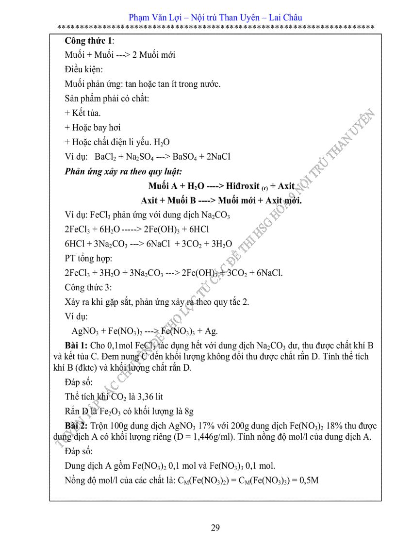 image for page Chuyên đề bồi dưỡng HSG hóa 9 được chọn lọc từ các đề thi HSG