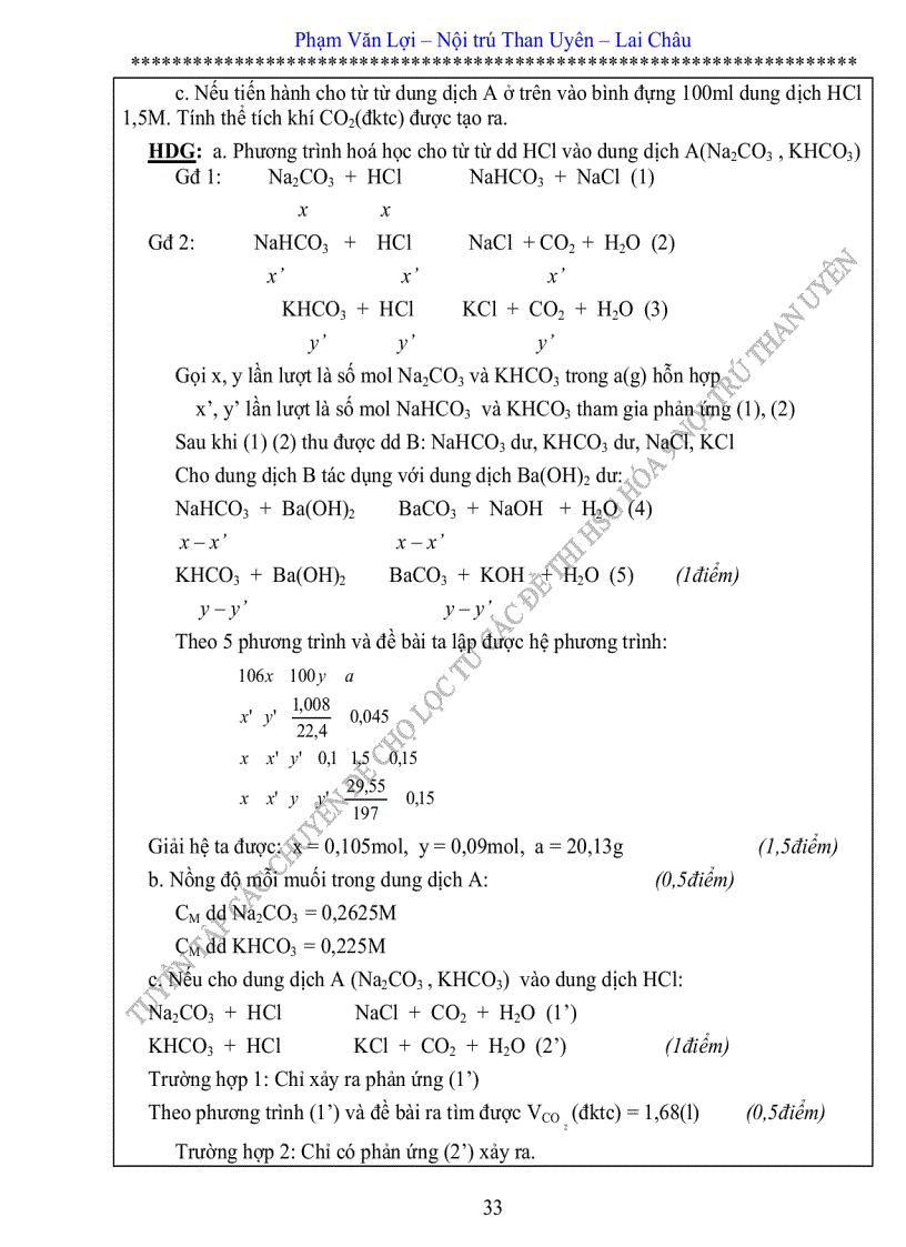 image for page Chuyên đề bồi dưỡng HSG hóa 9 được chọn lọc từ các đề thi HSG