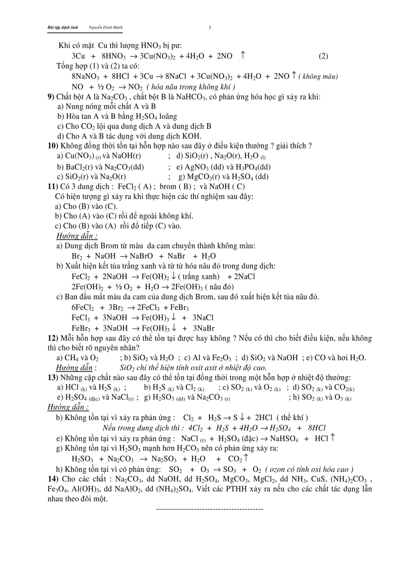 image for page Chuyên đề định tính HAY