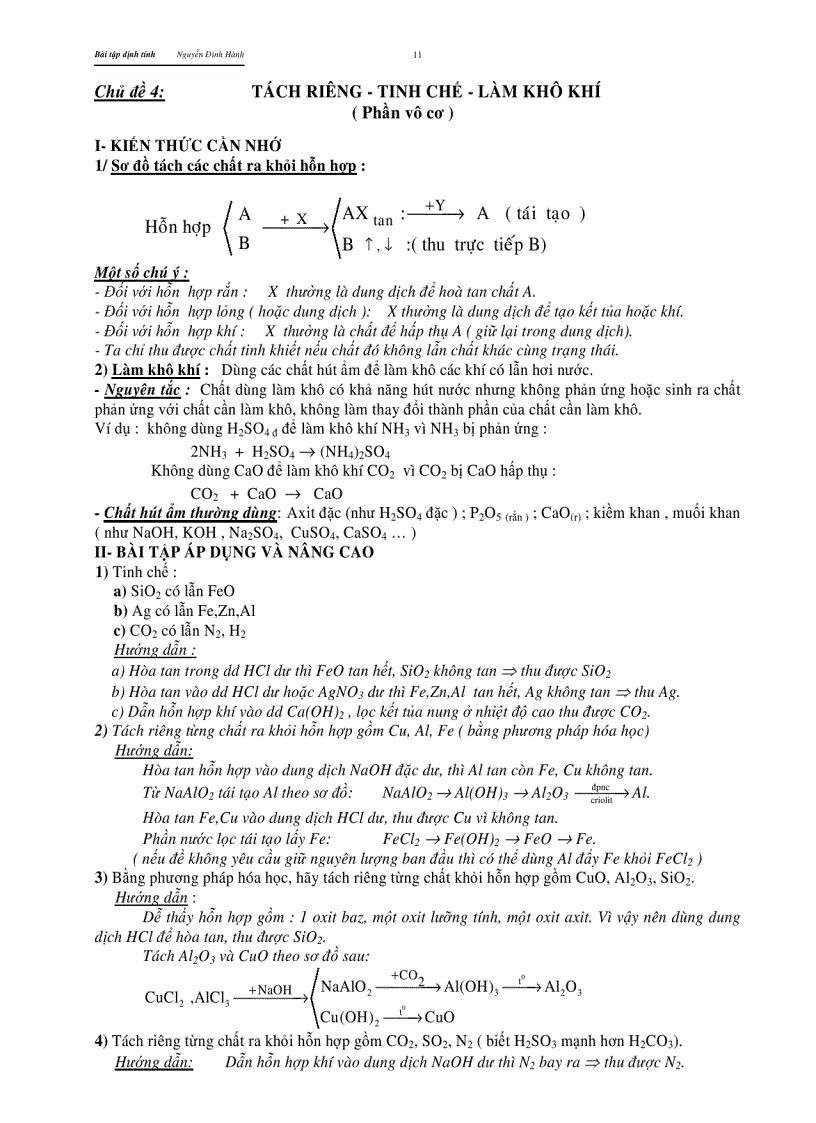 image for page Chuyên đề định tính HAY