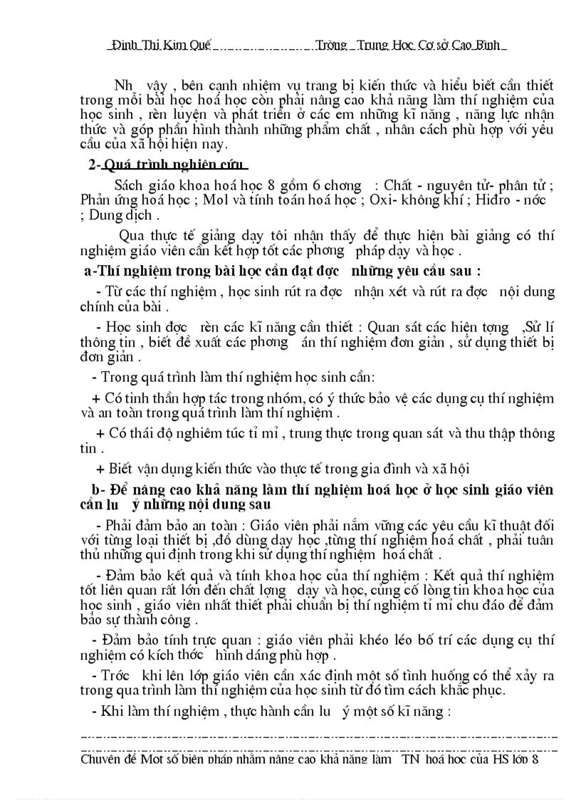 image for page Chuyên đề hóa 9 dùng được