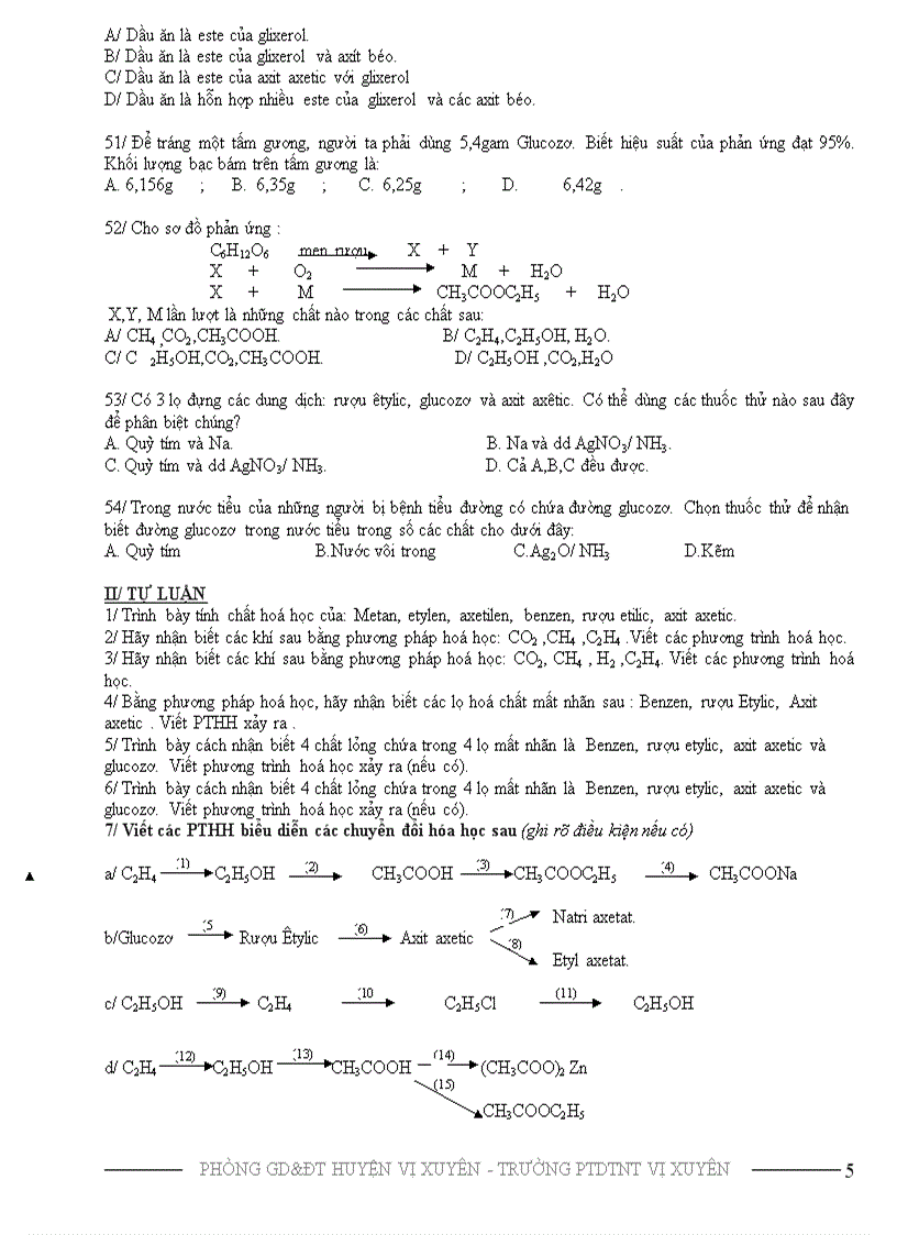 image for page Đề cương ôn tập KHII HH9