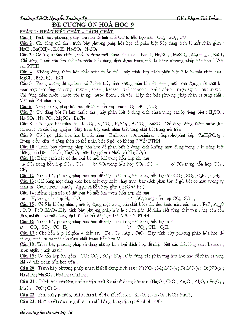 image for page Đề cương ôn thi vào lớp 10