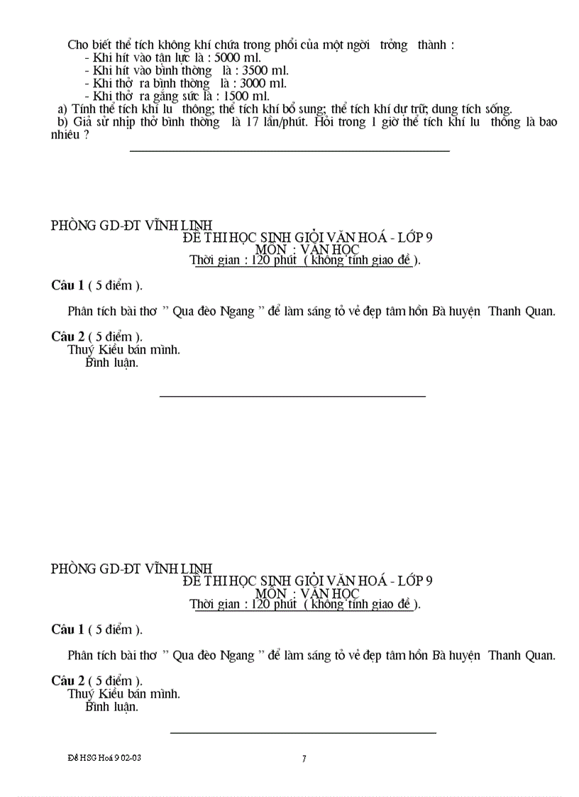 image for page Đề HSG hóa học9