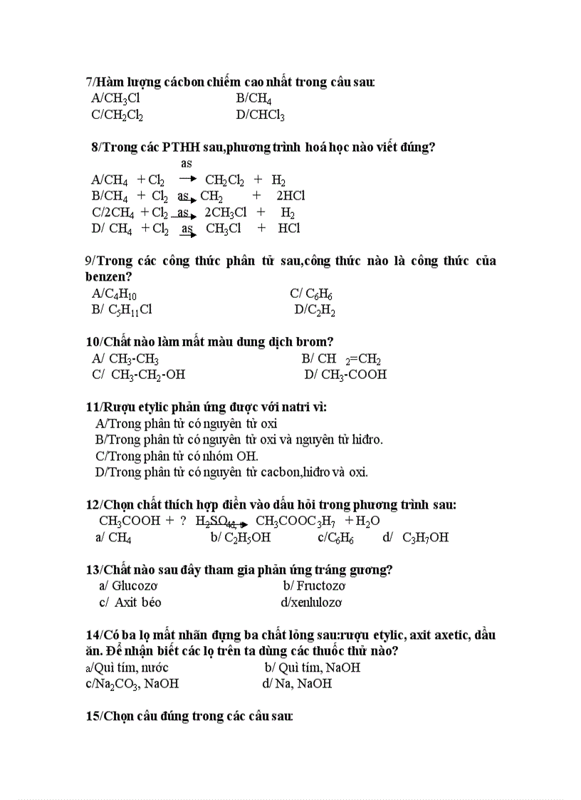 image for page Dề thi học kì II hóa 9 1