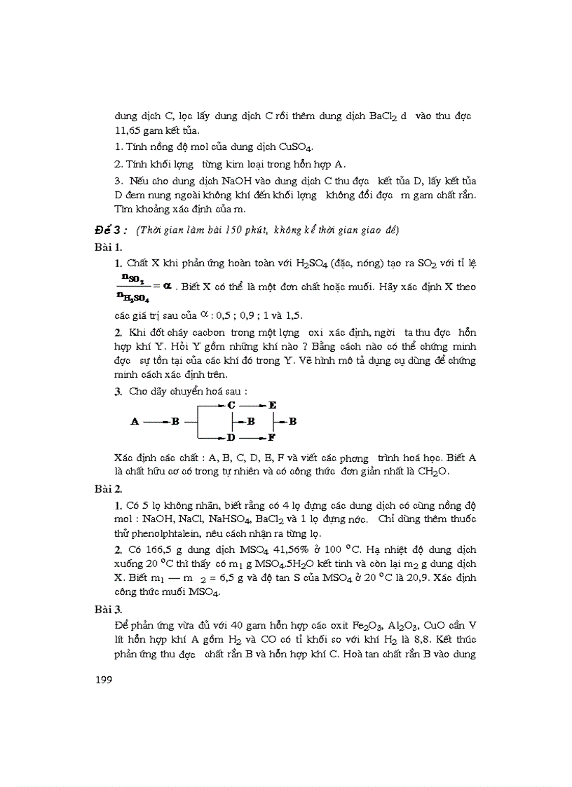 image for page Đề thi HSG cấp huyện môn hóa 9