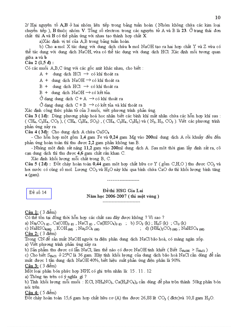 image for page Đề thi HSG Gia Lai đủ bộ