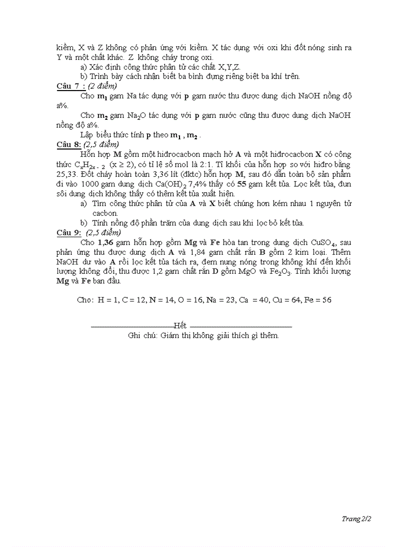 image for page Đề thi hsg lớp 9 năm 2009 2010