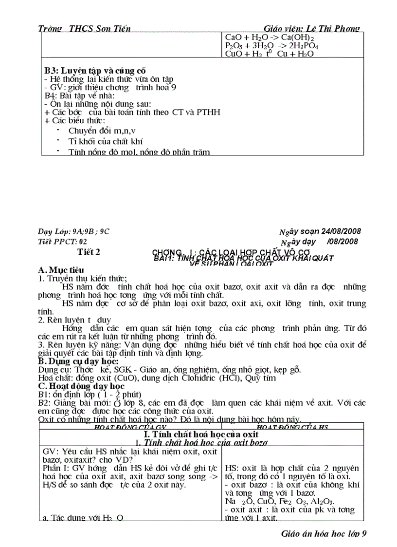 image for page GA Hóa 9 Đúng theo PPCT mới