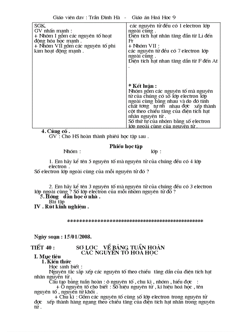 image for page GA Hóa 9 HKII Đúng theo PPCT mới