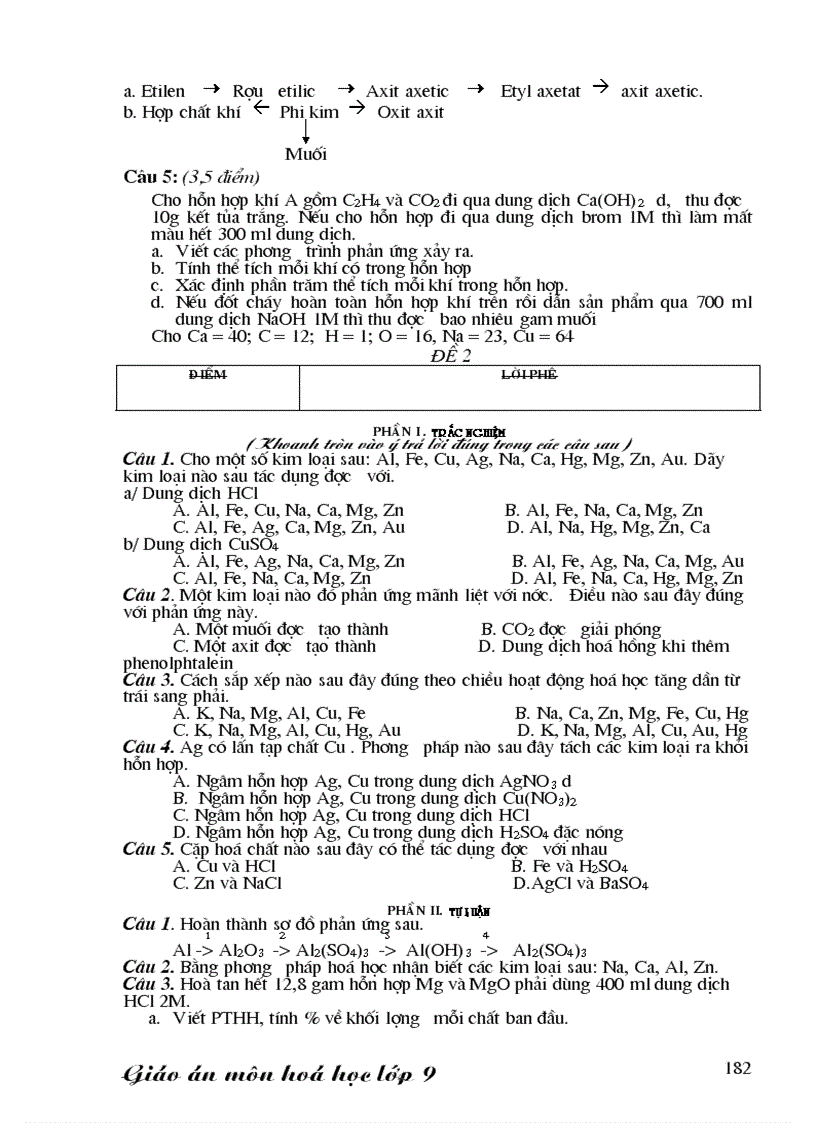 image for page GA hóa 9 từ bài 51 chuẩn