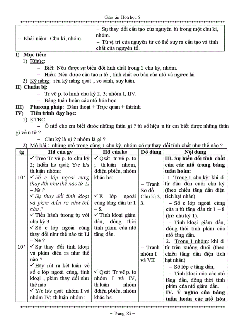 image for page Giao an hoa9