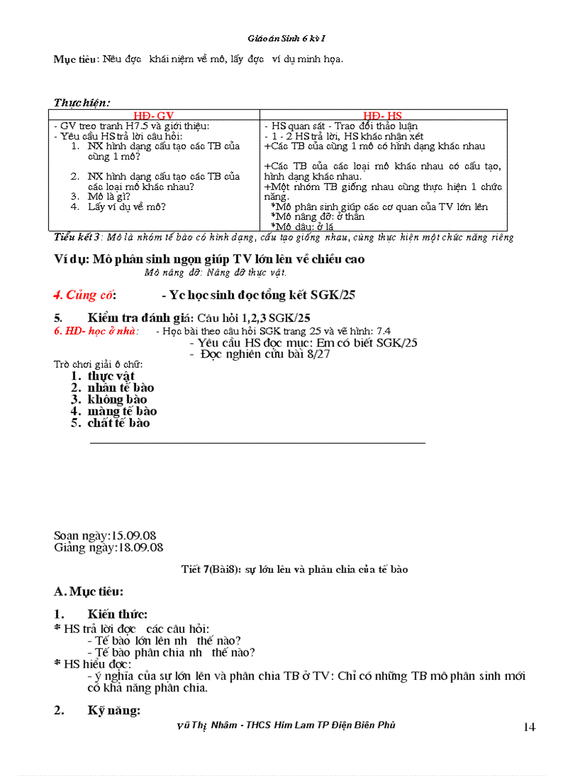 image for page Giao an 6