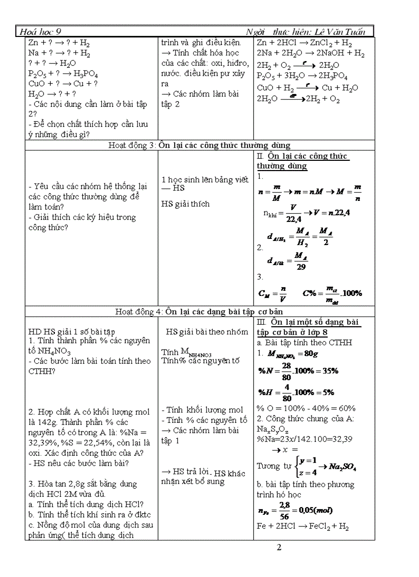 image for page Giao an 9 3 côt
