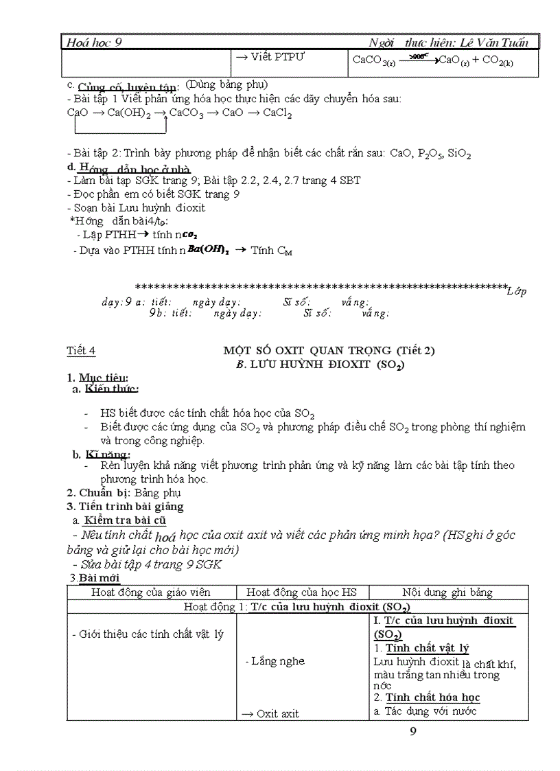 image for page Giao an 9 3 côt