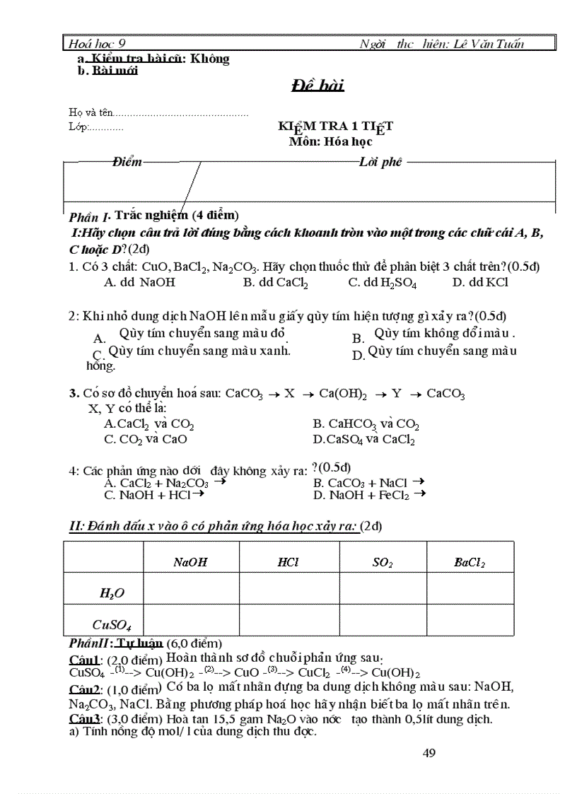image for page Giao an 9 3 côt