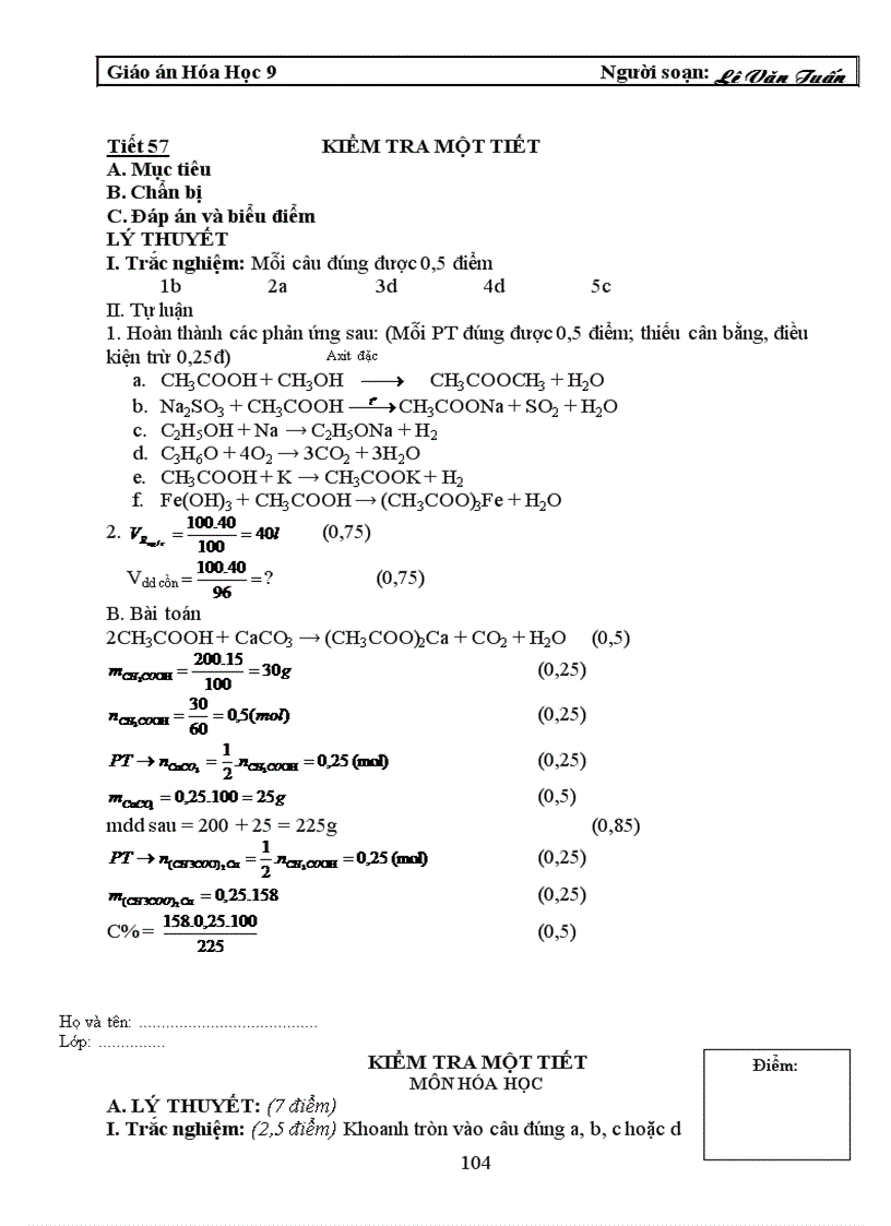 image for page Giao an 9 3 côt