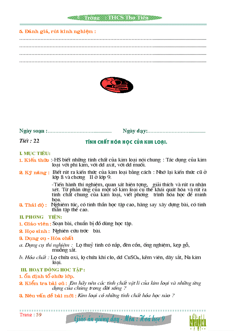 image for page Giáo án 9 CN full Hay