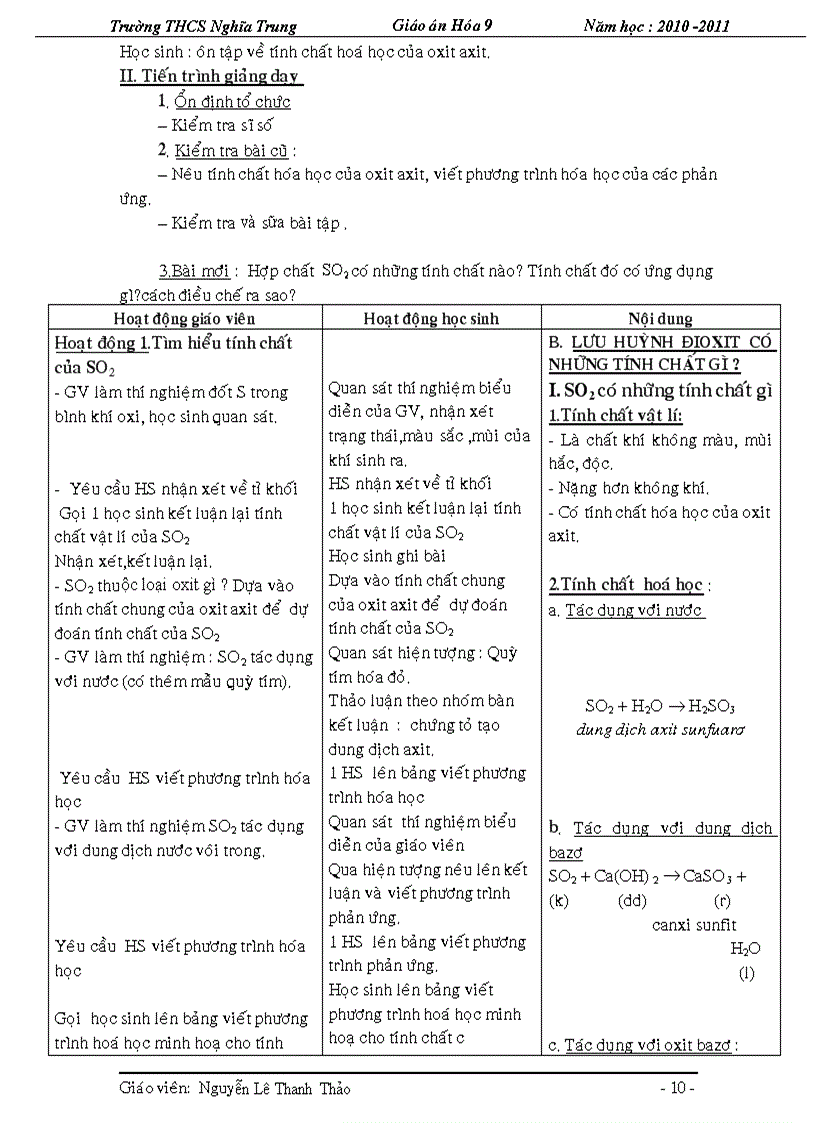 image for page Giao an chuan kt hoa 9