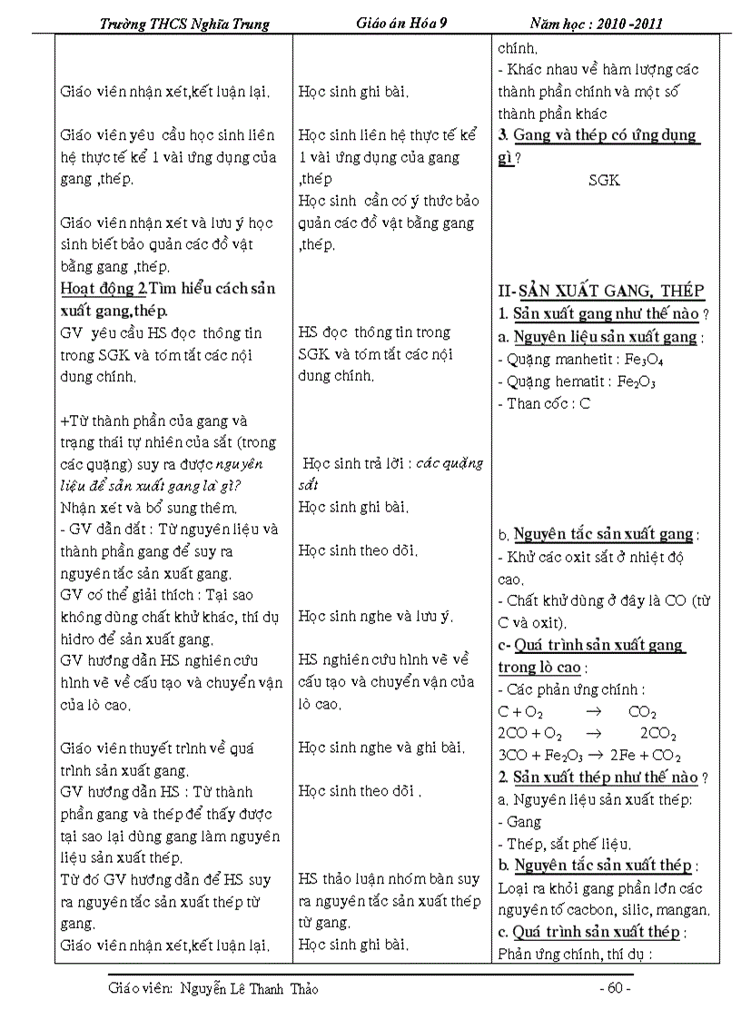 image for page Giao an chuan kt hoa 9