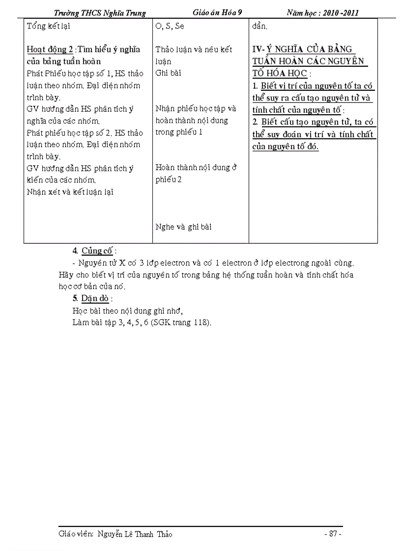 image for page Giao an chuan kt hoa 9