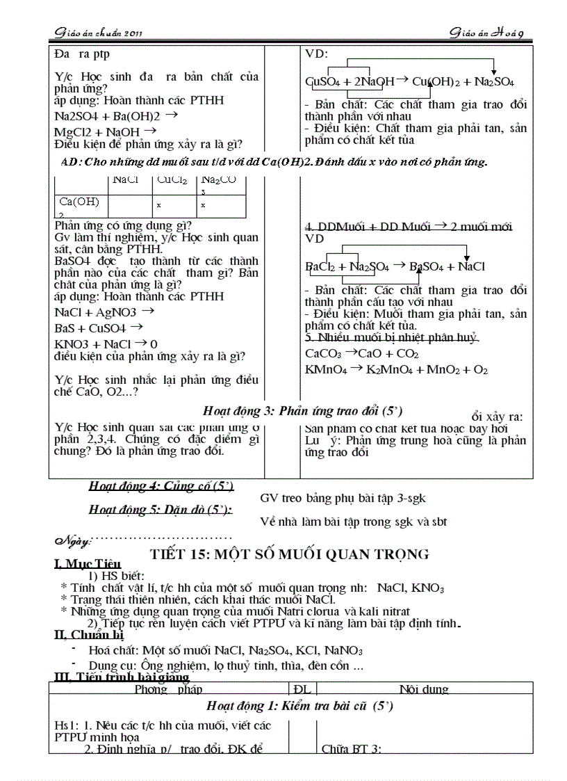 image for page Giao an chuan KT KN 2011 Chuong 2