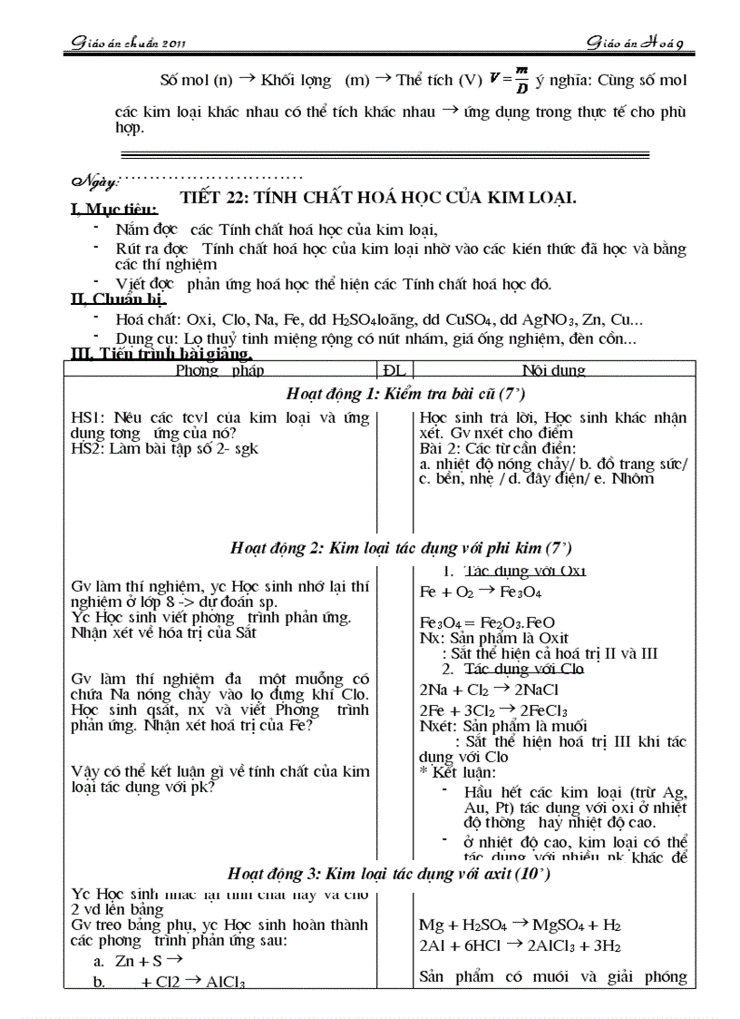 image for page Giao an chuan KT KN 2011 Chuong 2