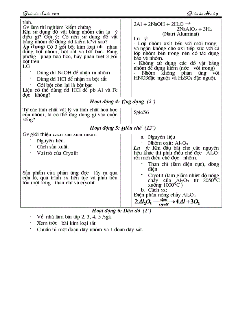 image for page Giao an chuan KT KN 2011 Chuong 2