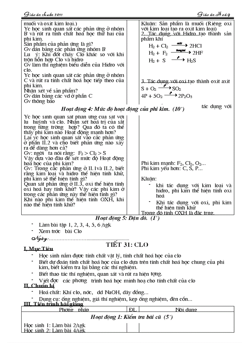 image for page Giao an chuan KT KN 2011 Chuong 4