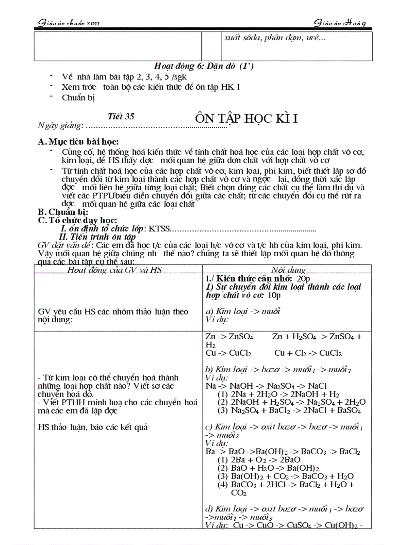 image for page Giao an chuan KT KN 2011 Chuong 4