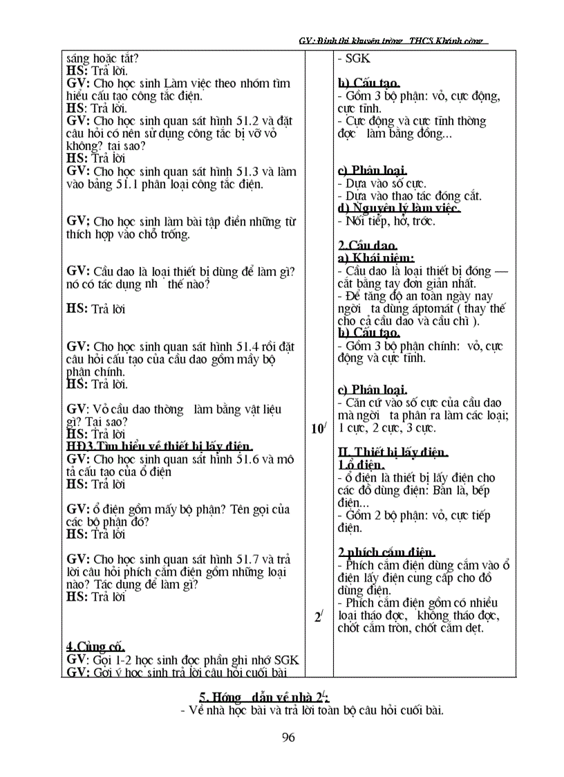 image for page Giáo án CN 8 Học kì I