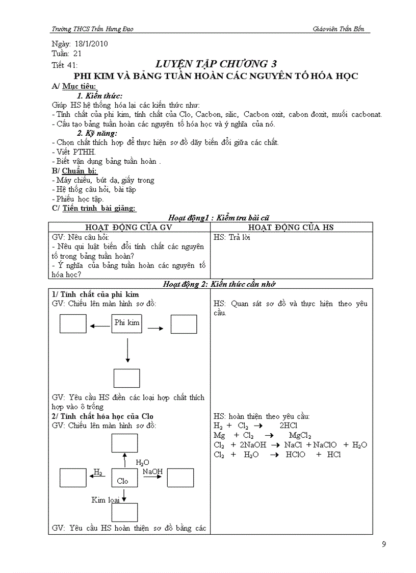 image for page Giao an HK II 9
