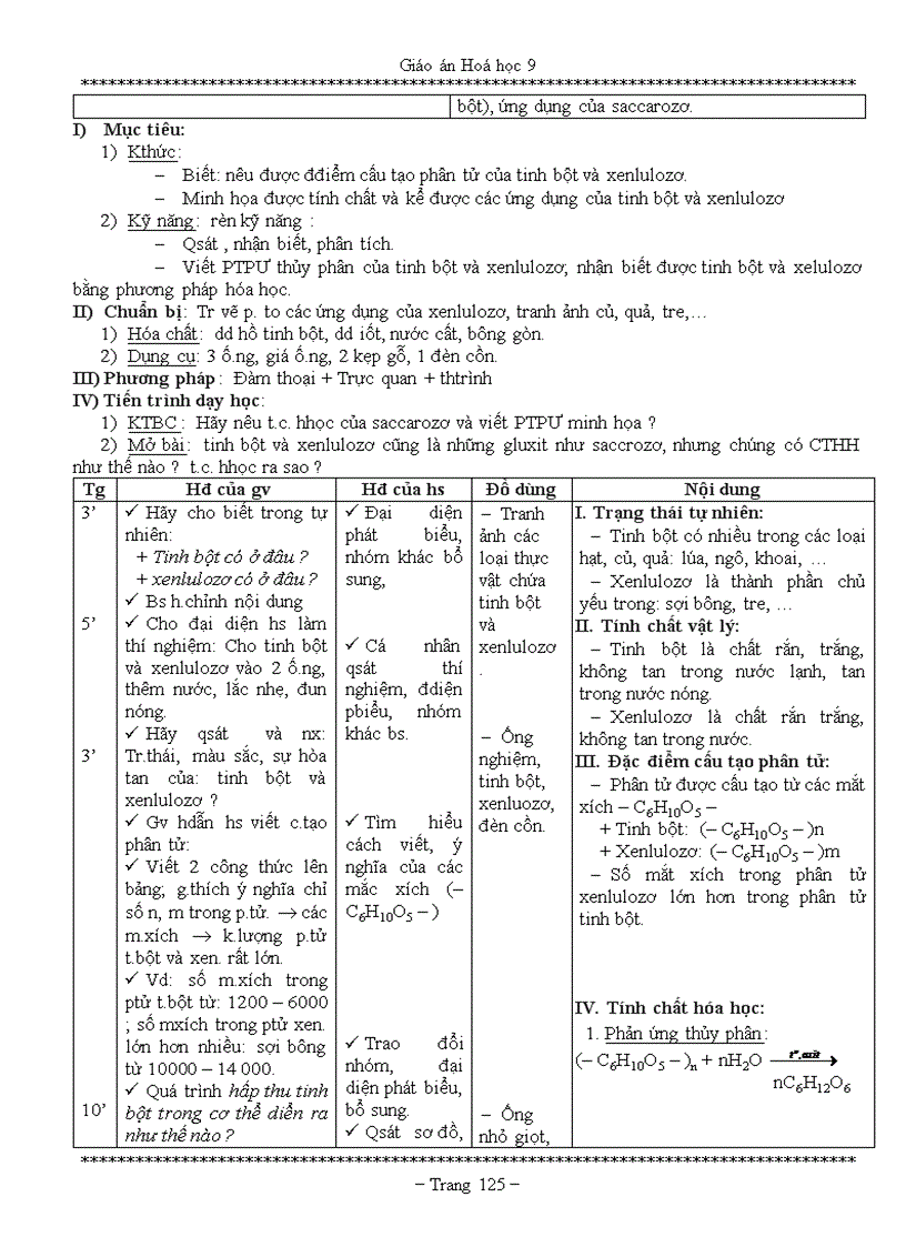 image for page Giáo án hóa 9 5 cộtTiền Giang