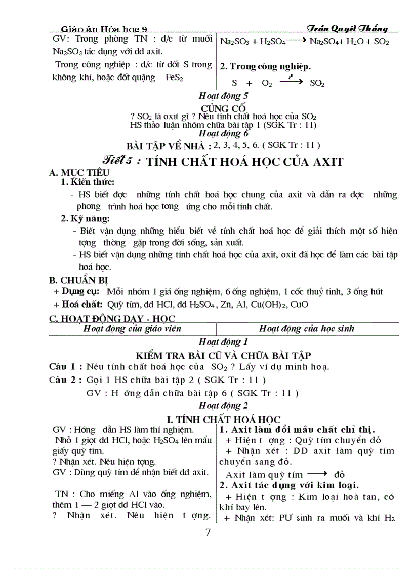 image for page Giao an hoa 9 chon bo