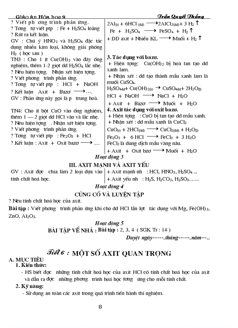 image for page Giao an hoa 9 chon bo