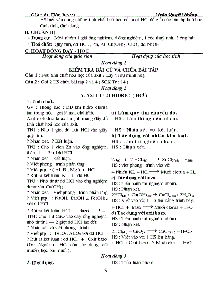 image for page Giao an hoa 9 chon bo