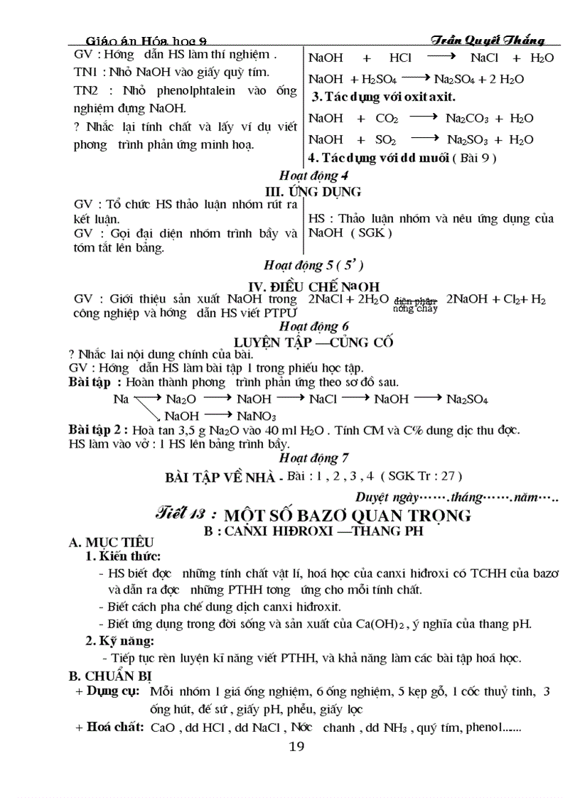 image for page Giao an hoa 9 chon bo